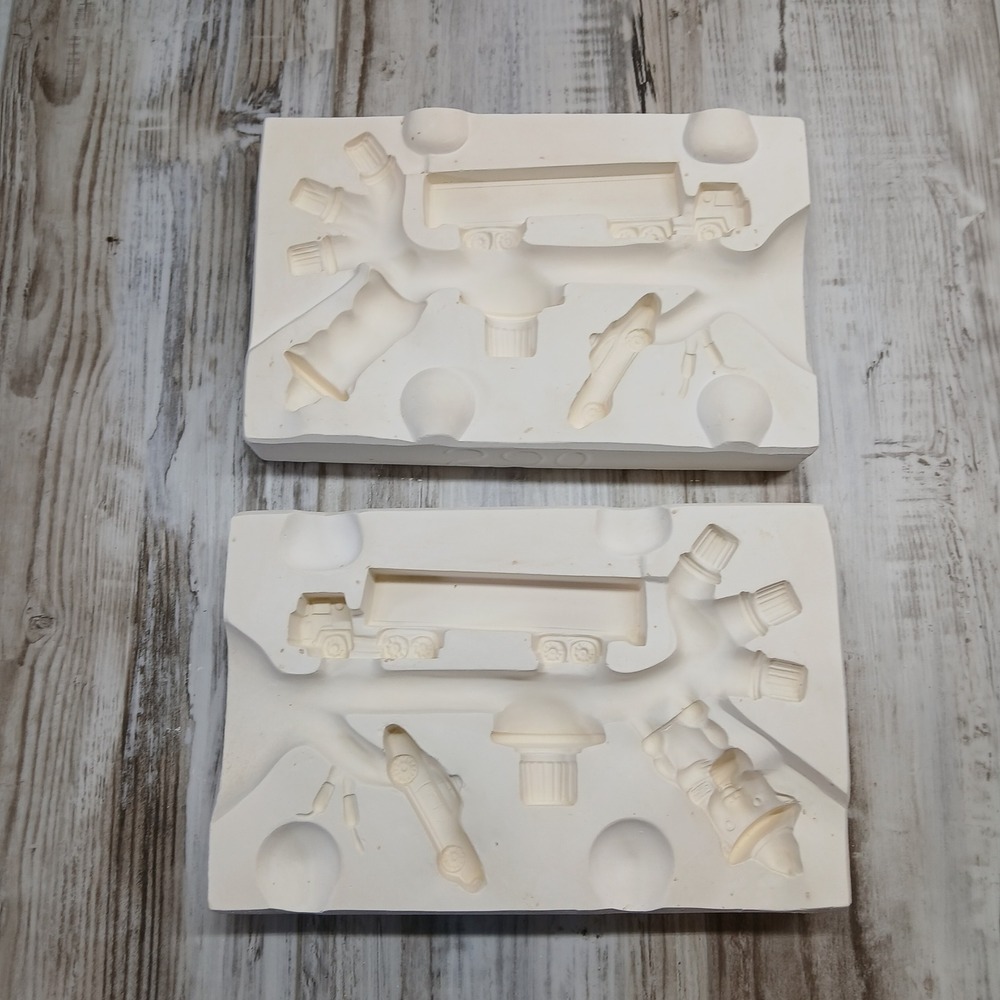 Kentucky Mold‎ 290 Ceramic Slip Casting Mold Semi Truck Trailer Car Miniatures